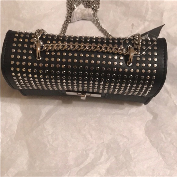 Steve Madden Shoulder Bag with silver stud detail - Picture 4 of 8